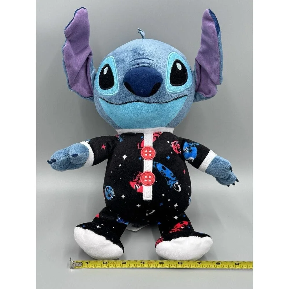 Disney Lilo & Stitch Plush In Space Pajamas PJ's 12